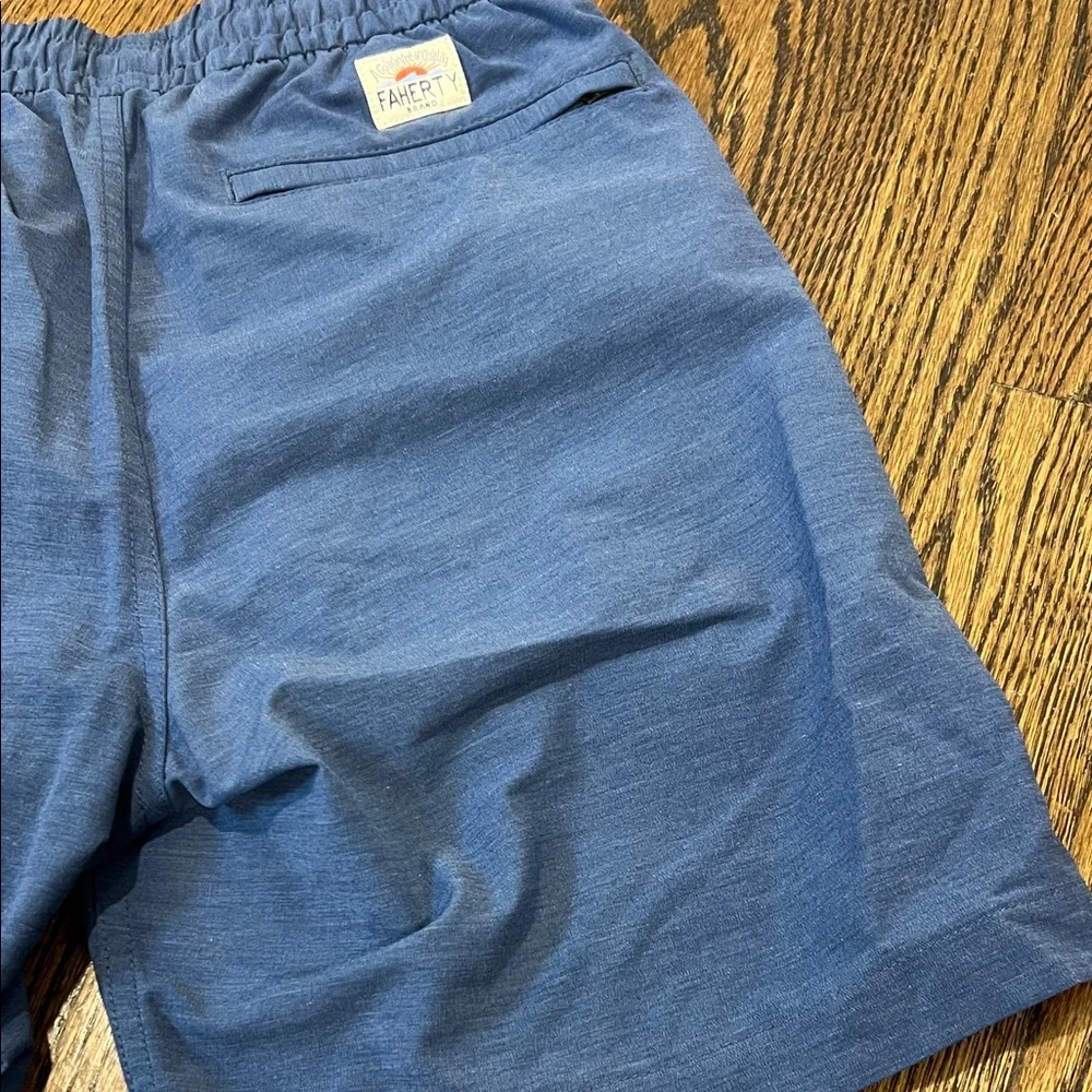 Men's Blue “All Day” Faherty Casual Shorts